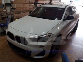 BMW X2 2019 autófóliázás: Avery Gloss grey cb1550001 autó fóliázás 5
