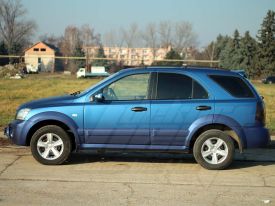 Kia Sorrento autófóliázás: Avery matte metallic blue as9080001 autofoliaval autó fóliával 6
