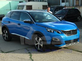 Peugeot 3008 autófóliázás: Avery diamond blue bd2890001 autó fóliával 1