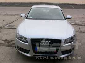 Audi A5 autófóliázás: fényes átlátszó, karcvédő autófóliázás 02