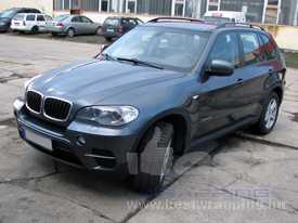 BMW X5 autófóliázás: Avery Supreme fényes metál fekete autó fóliával 5