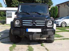 Mercedes G autófóliázás: KPMF matt fekete autó fóliával 02