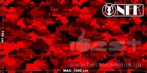 Onfk camouflage pixel 001 3 dark red