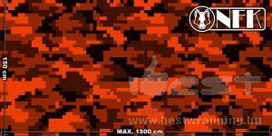 Onfk camouflage pixel 002 3 dark orange