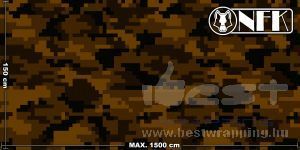 Onfk camouflage pixel 018 3 dark wood