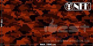 Onfk camouflage pixel 020 3 dark cherry
