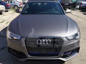 Audi A5 autófóliázás: Avery matte metallic charcoal as9130001 autó fóliával 2