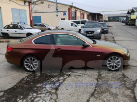 BMW 535D autófóliázás: Avery Satin Rising Sun BG7580001 autó fóliával 4