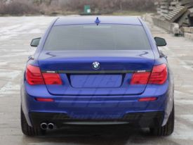 BMW 7 autófóliázás: Teckwrap Blue Gem Gal02 autó fóliával  8