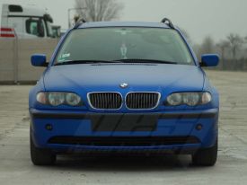 BMW e46 autófóliázás: Teckwrap Pearl Blue vch302 autó fóliával 2