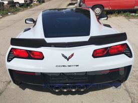 Corvette Z06 carbon 65 edition autófóliázás: 3M Ventureshield kővédő, kavicsfelverődés elleni autó fóliával 08