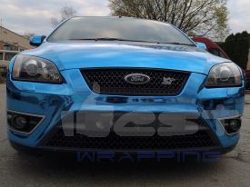 Ford Focus ST autófóliázás: TeckWrap Light Blue CHM17E autó fóliával 2