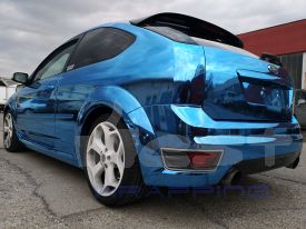 Ford Focus ST autófóliázás: TeckWrap Light Blue CHM17E autó fóliával 9