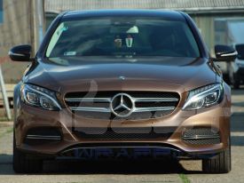 Mercedes C220 autófóliázás: Avery gloss metallic brown cb1630001 autó fóliával 2