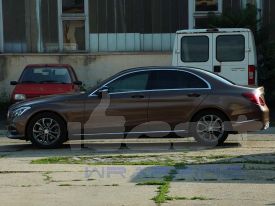 Mercedes C220 autófóliázás: Avery gloss metallic brown cb1630001 autó fóliával 6