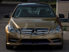 Mercedes E220 autófóliázás: Avery gloss metallic gold cb1580001 autó fóliával 2