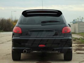 Peugeot 206 autófóliázás: Teckwrap Black cg01 autó fóliával 8