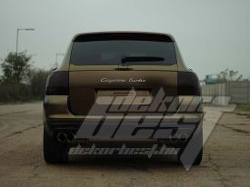 Porsche Cayenne autófóliázás: Teckwrap matt metallic bond gold ECH17 autó fóliával 8
