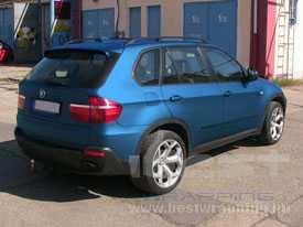 BMW X5 autófóliázás: monte carlo matt kék autó fóliázás 07