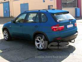 BMW X5 autófóliázás: monte carlo matt kék autó fóliázás 09