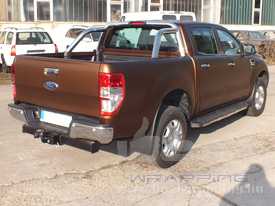 Ford Ranger autófóliázás: KPMF matt anodizált bronz autó fóliával 7