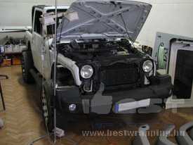 Jeep Wrangler autófóliázás: kpmf matt grafit autófóliázás 05
