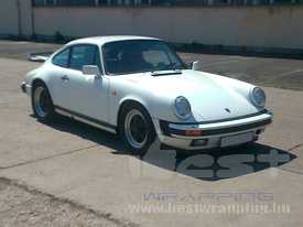 Porsche 911 autófóliázás: teljes kavicsvédő autófóliázás 05